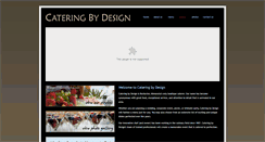 Desktop Screenshot of cateringbydesign.org